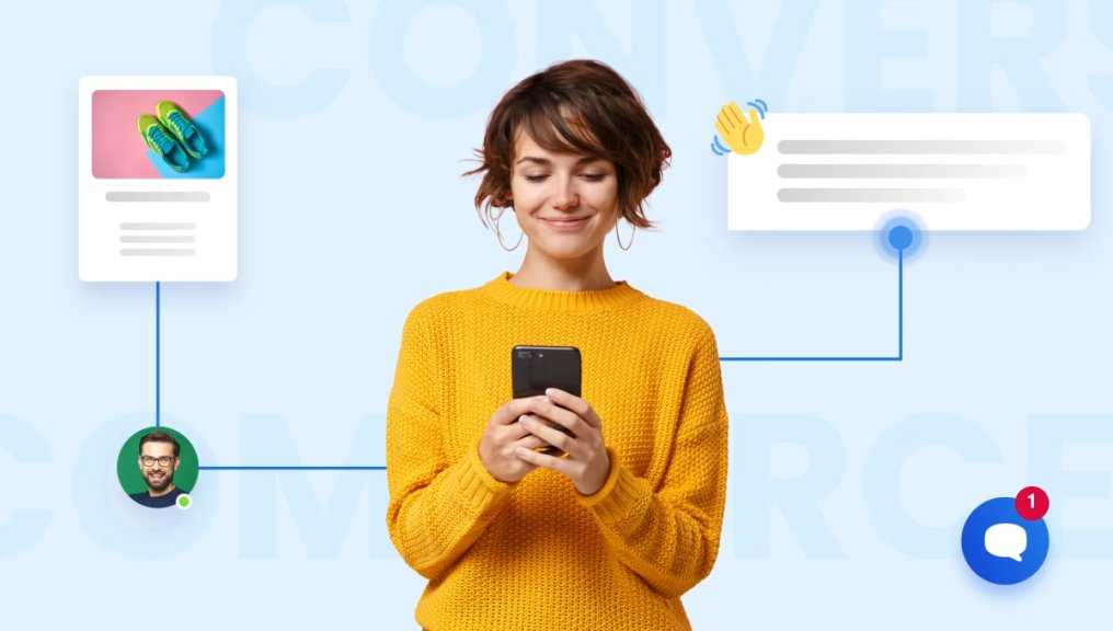 Commercio Conversazionale: Il Futuro della Scoperta dei Marchi nell'Era dell'AI Assistente AI che guida l'utente attraverso uno shopping personalizzato e la scoperta dei marchi